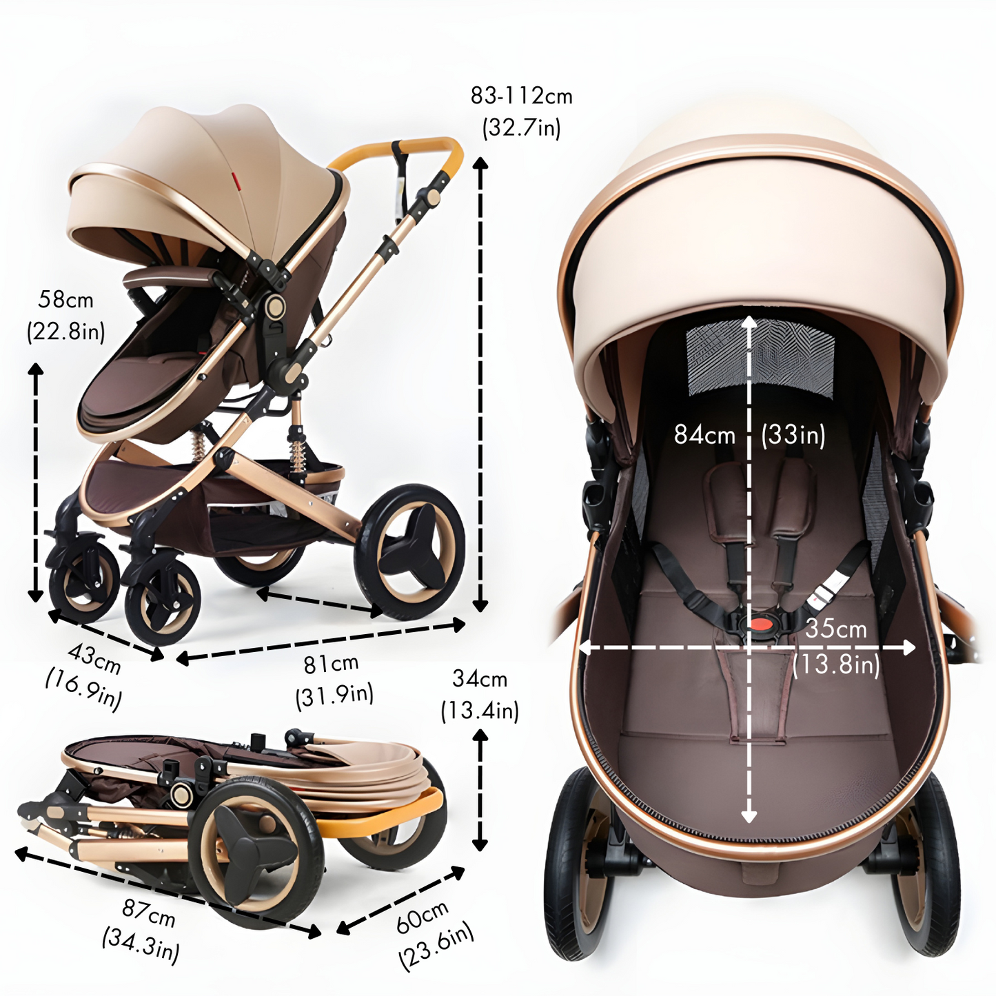 Premium (Special Edition) 2-in-1 Baby Stroller