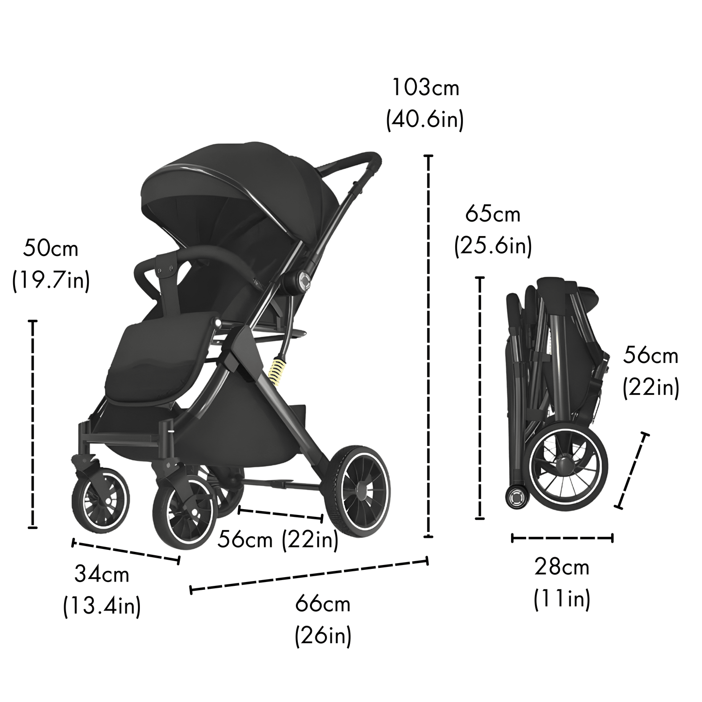 NovaGlide Lightweight Stroller