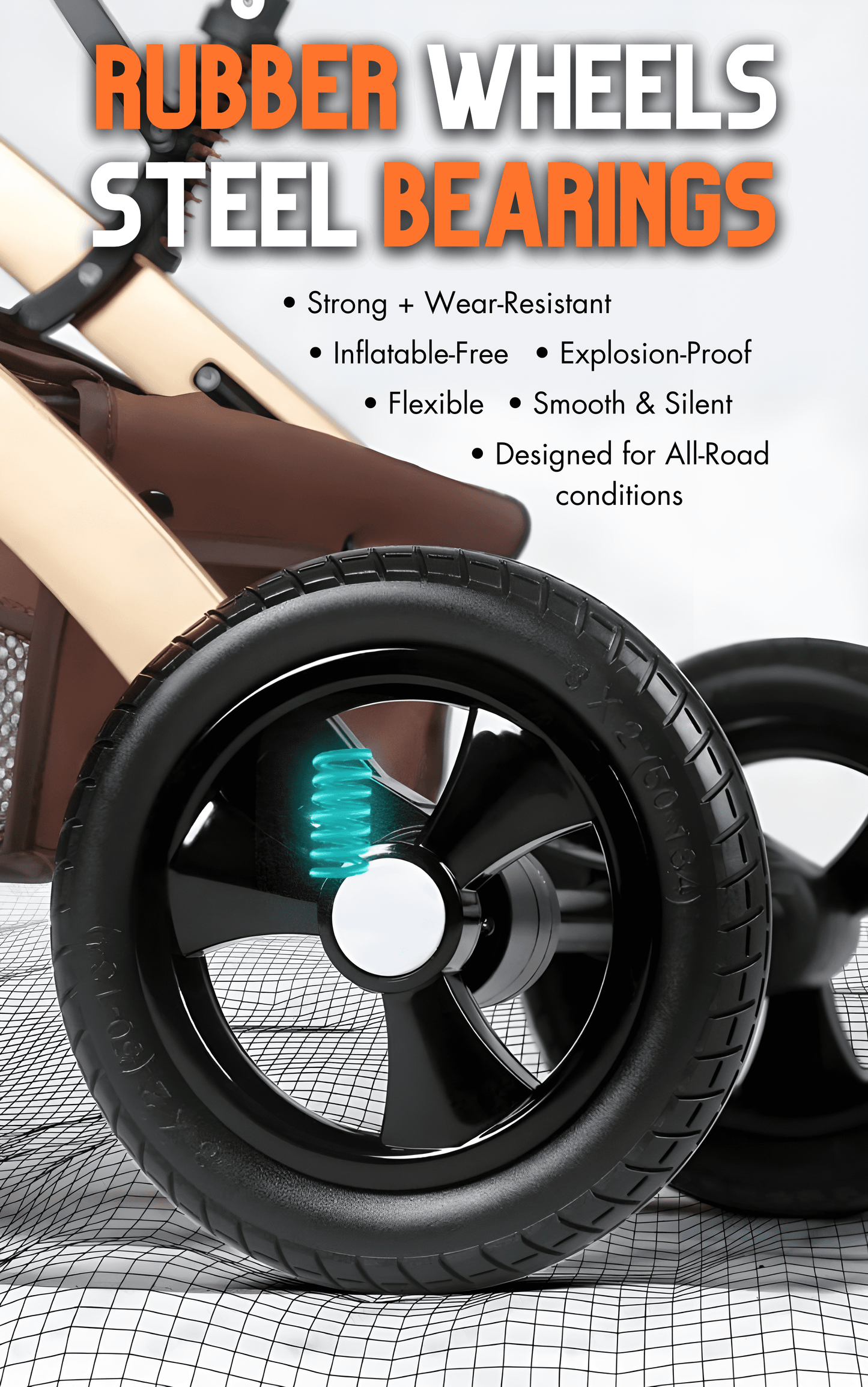 Premium Twin Baby Stroller