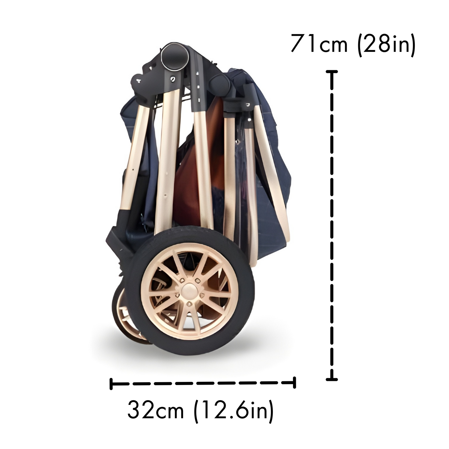 Luxury 2-in-1 Baby Stroller