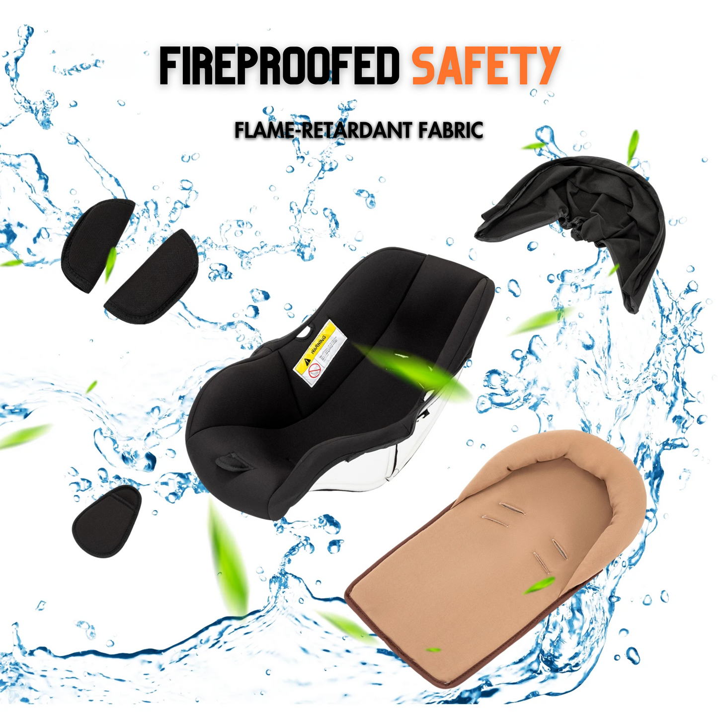 Premium 3-in-1 Baby Stroller