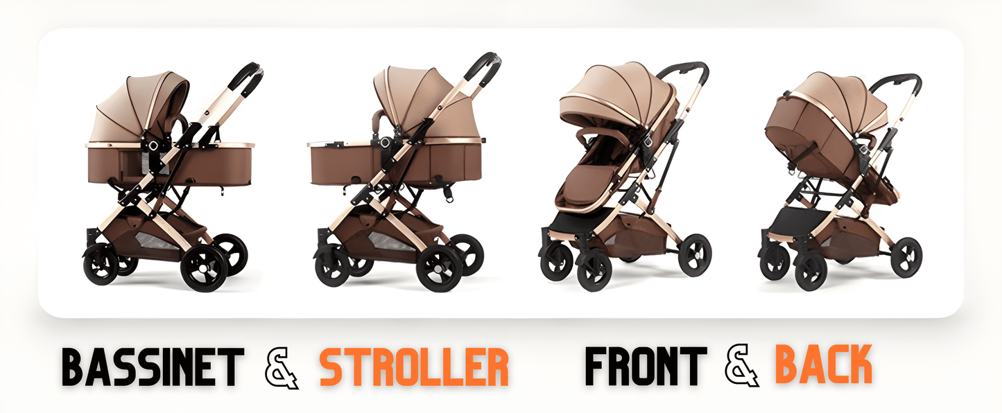 Premium Twin Baby Stroller