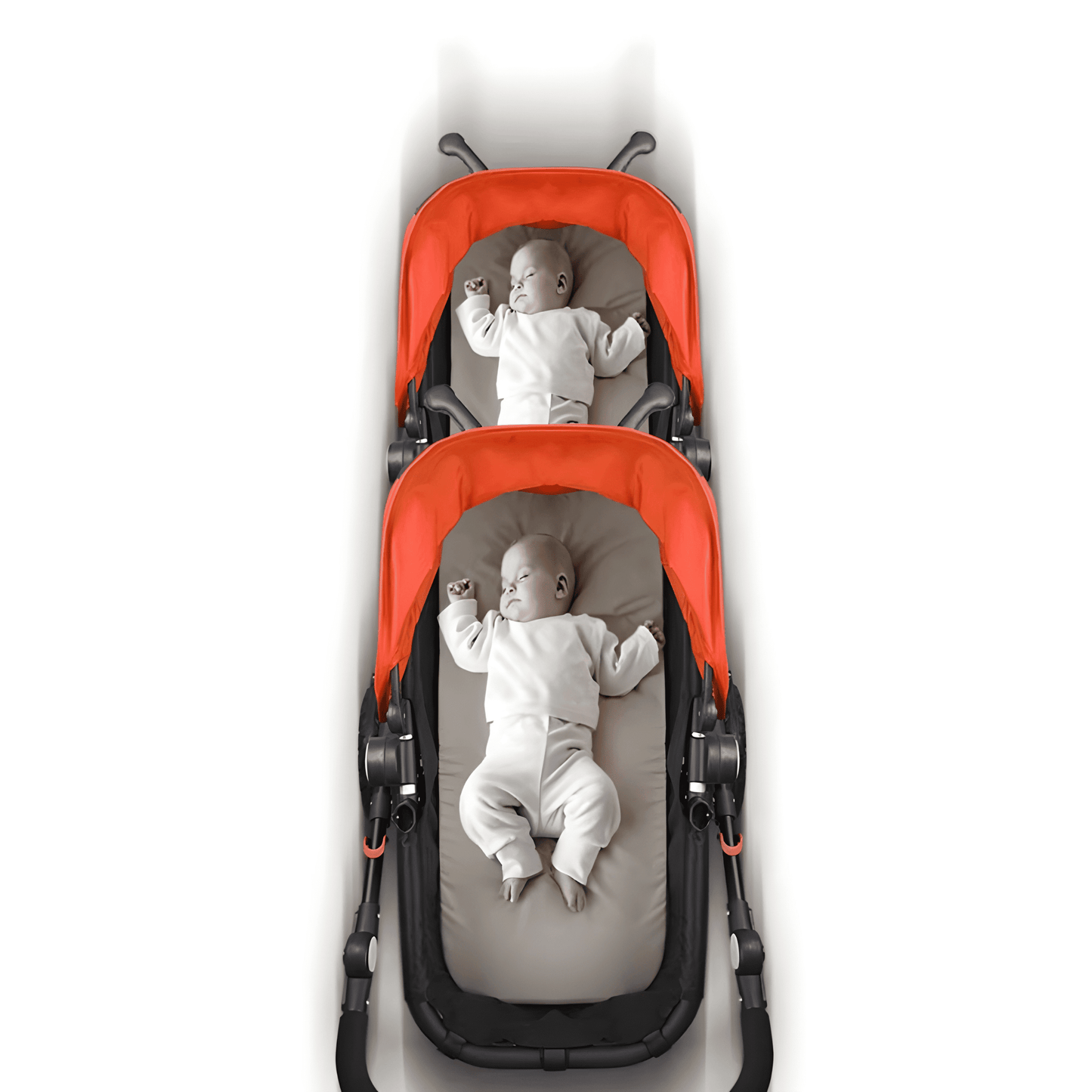 Grand Twin Baby Stroller