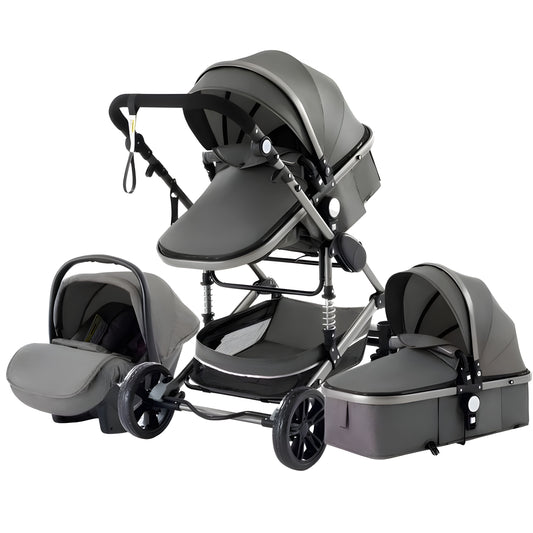 Premium 3-in-1 Baby Stroller