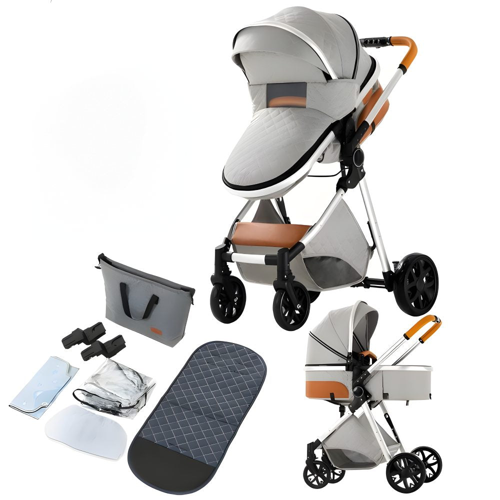 Luxury 2-in-1 Baby Stroller