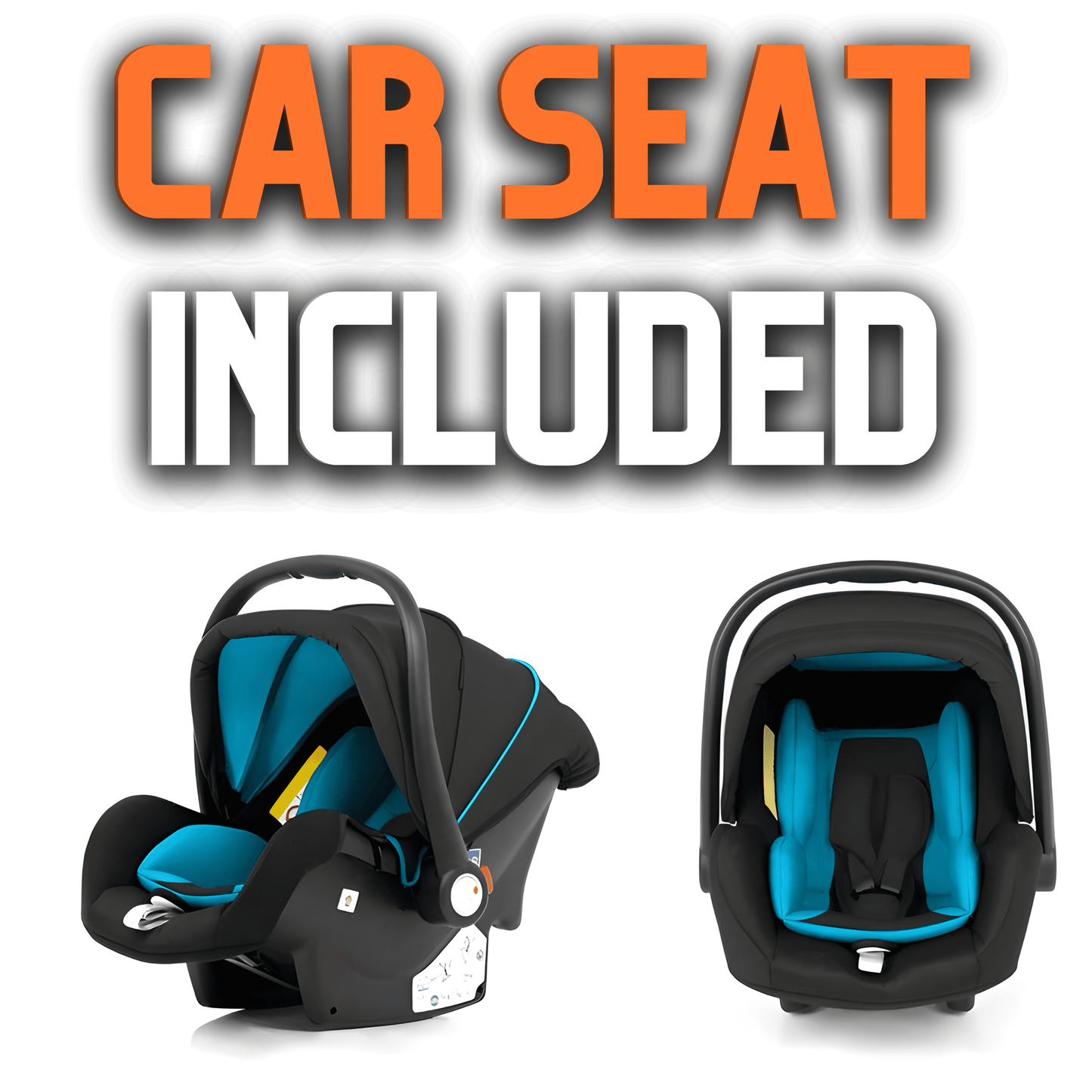 Premium Oxford Cotton 3-in-1 Baby Stroller